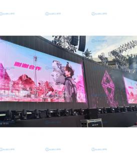 Rental Outdoor Transparent LED Display Rock Your concert